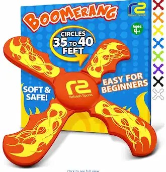 Fun and Easy Boomerang Toy for Kids Birthday Gift