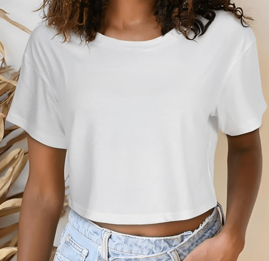 Back to school for ladies: crop top