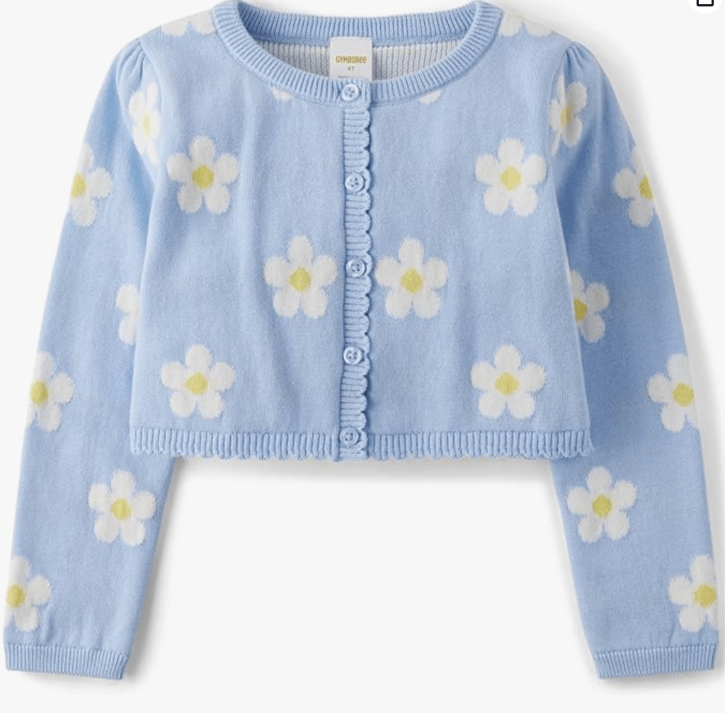 cardigan for back to school girl