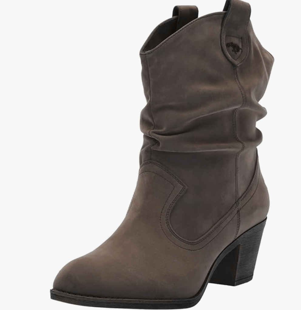 Women Sheriff Modern Ankle Boot with Pull-Up Tabs