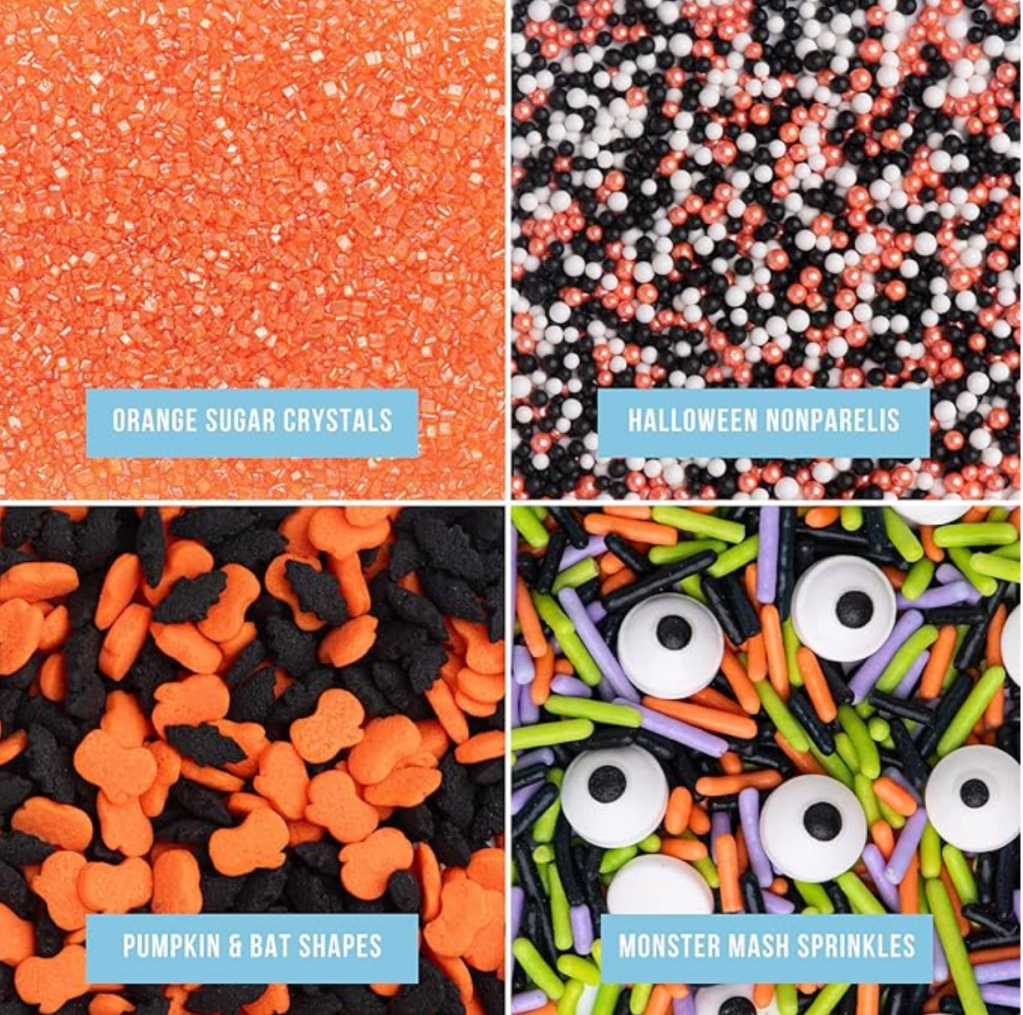 Halloween Sprinkles 4-Pack